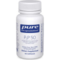 Pure Encapsulations P5P 50 Active Vitamin B6 supplement bottle front view