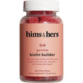 Hims And Hers Biotin Builder Multivitamin Gummies bottle front view for hair and nail growth