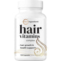 Micro Ingredients Hair Growth Vitamins Complex 120 capsules front view bottle showing 14-in-1 formula label