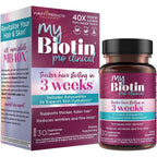 Purity Products MyBiotin ProClinical bottle front view for hair density support