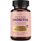 QSTA Inositol Supplement for Women front view of 180 capsule bottle for hormonal support