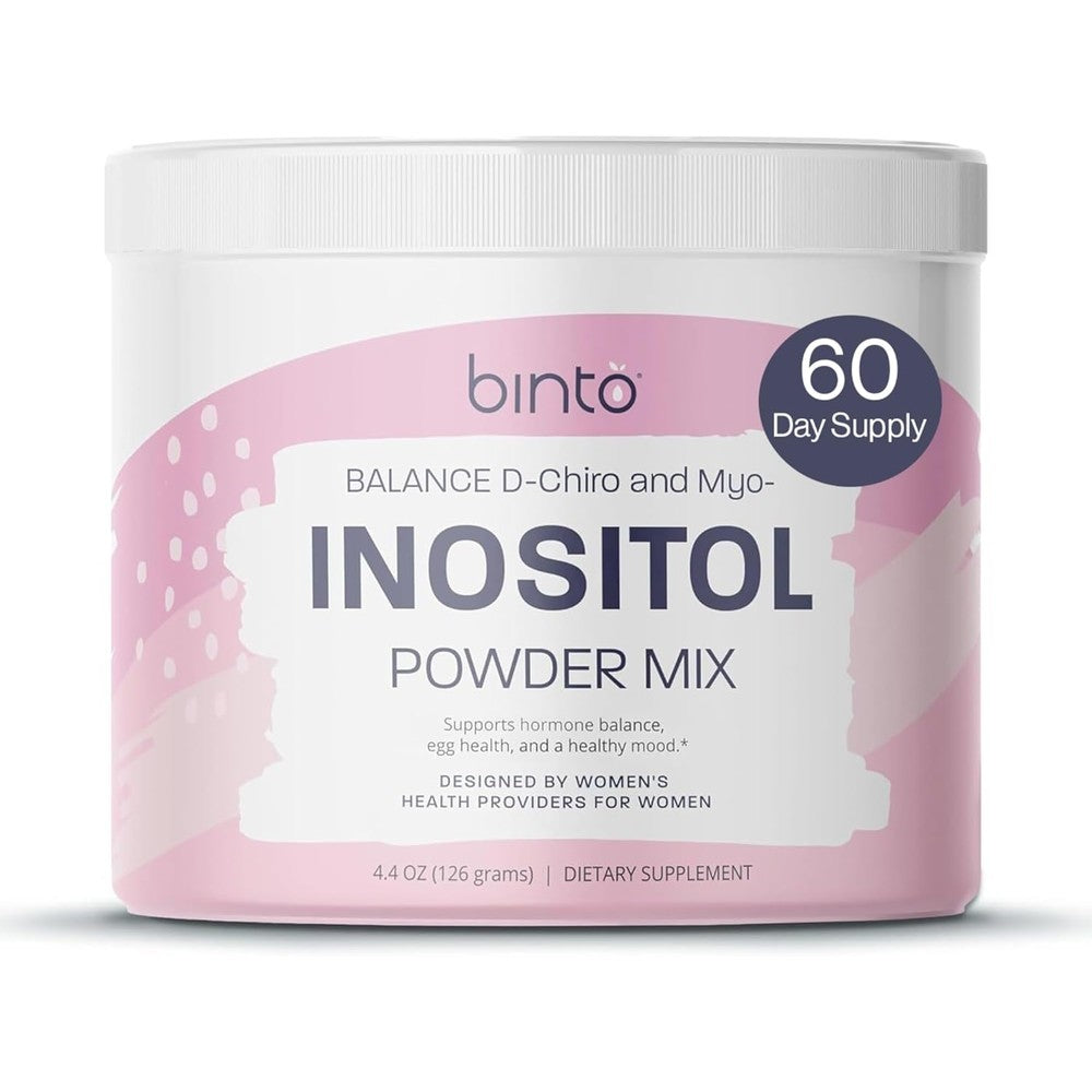 Binto Inositol Powder Mix front label view