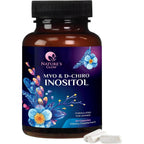 Nature's Glow Myo Inositol and D-Chiro Inositol supplement bottle front view