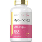 Carlyle Myo Inositol 2600mg supplement bottle front view