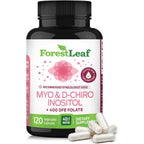 ForestLeaf Myo Inositol and D-Chiro Inositol front view