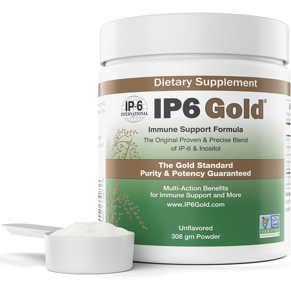IP6 Gold Immune Support Formula Powder front packaging view