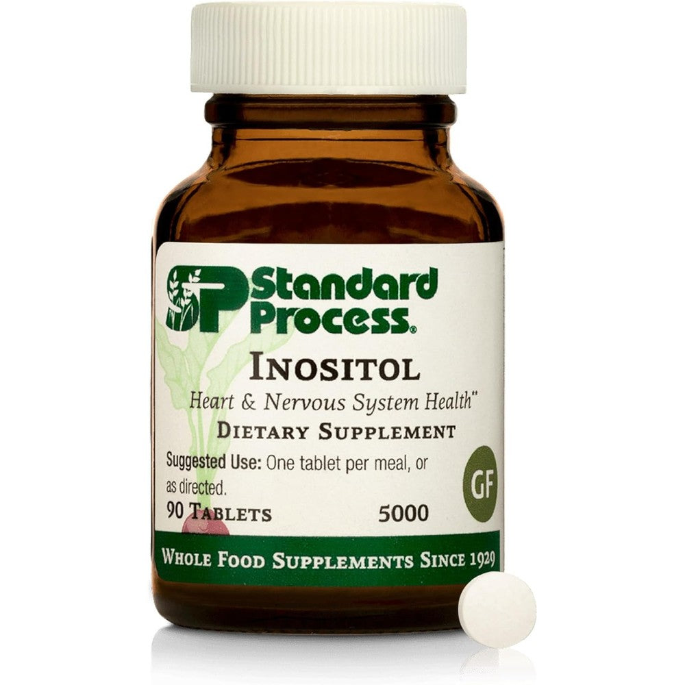 Standard Process Inositol nervous system support bottle front view