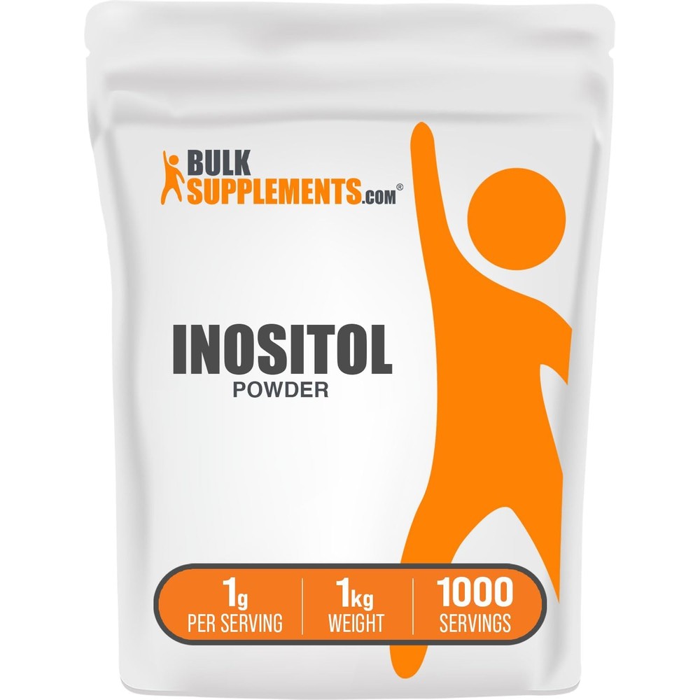 BulkSupplements Inositol Powder 1kg front view