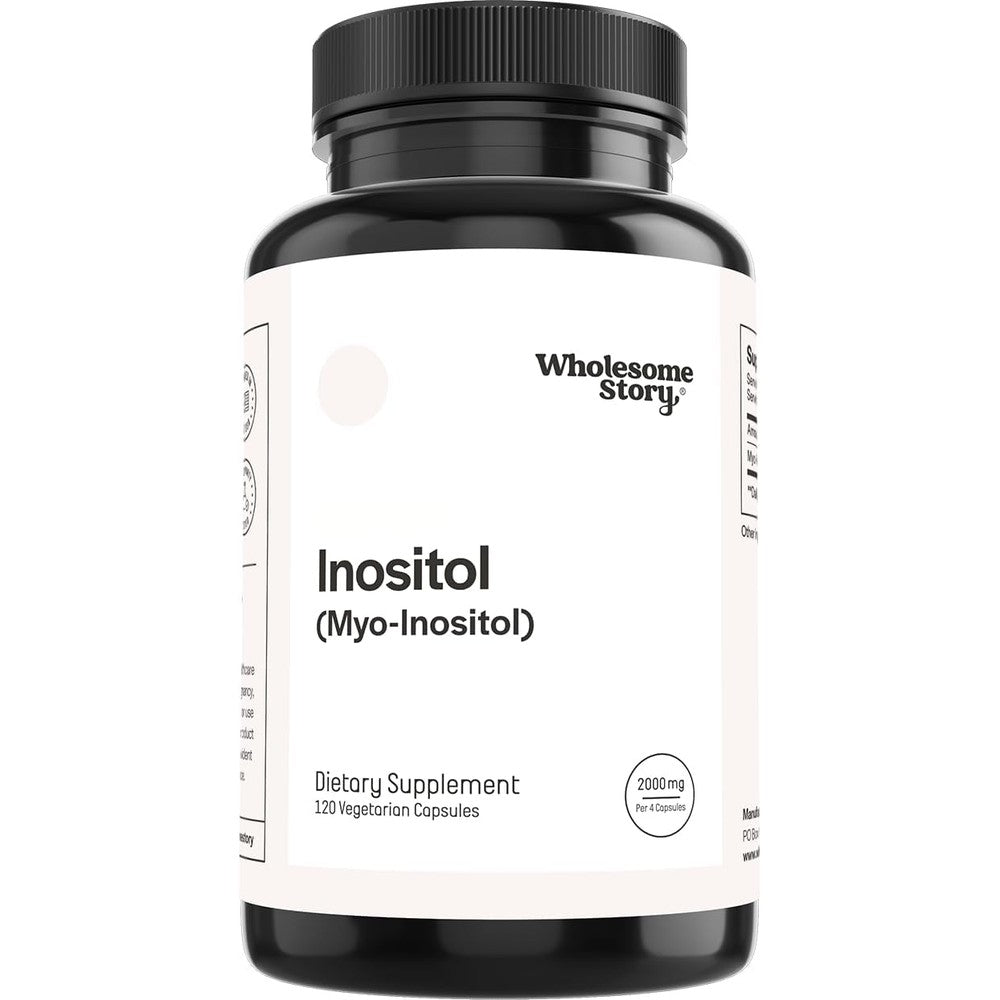 Wholesome Story Myo-Inositol 2000mg bottle front view
