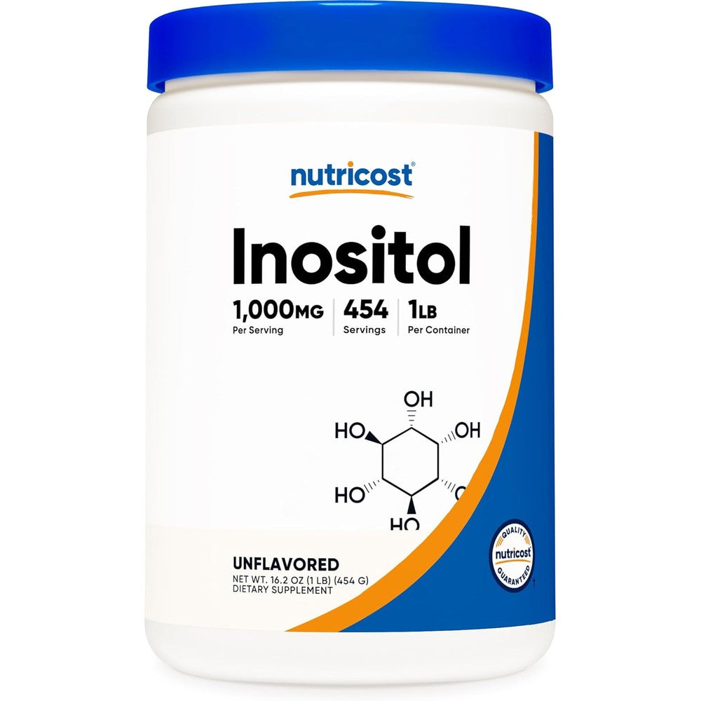 Nutricost Myo Inositol Powder 454 grams front view