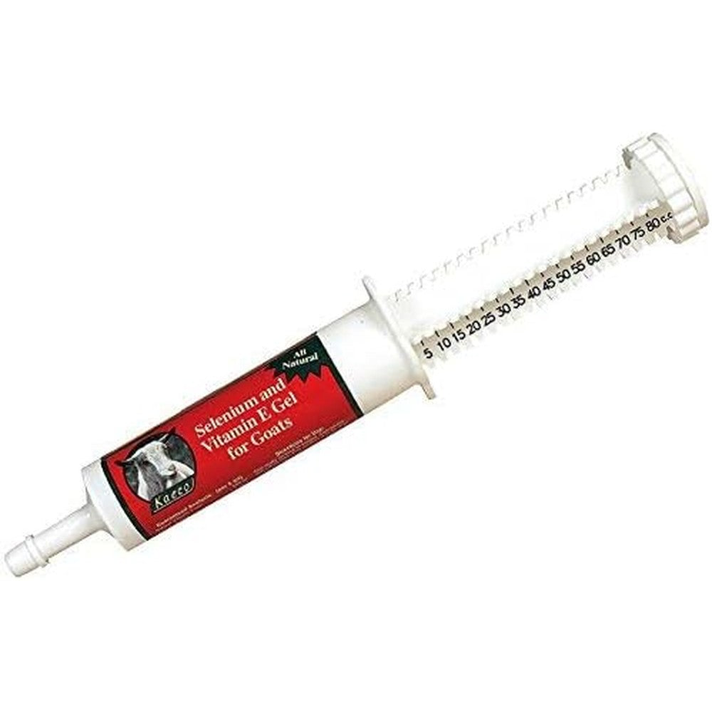Gülife Kaeco Selenium and Vitamin E Gel for goats thirty milliliter dial-a-dose tube front view.
