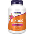Now Foods Vitamin E 1000 IU Mixed Tocopherols front view bottle packaging