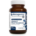 Metagenics Vitamin E Mixed Tocopherols 60 Softgels front bottle view