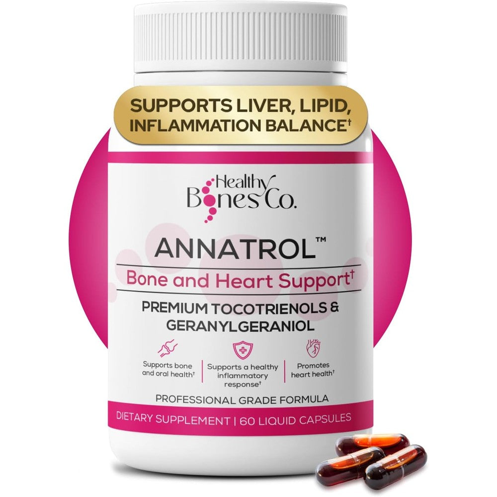 Healthy Bones Co. Annatrol supplement bottle front view