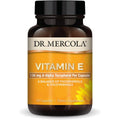 Dr. Mercola Vitamin E bottle front view showcasing product label and branding