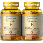 Puritan's Pride Vitamin E 450 Milligrams front view bottle packaging