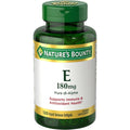 Natures Bounty Vitamin E front view bottle packaging