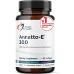 Designs For Health Annatto E 300 mg front bottle view