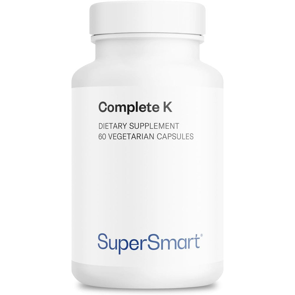 SuperSmart Complete K Vitamin K Supplement bottle front view authentic import
