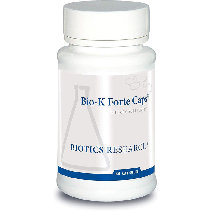 PPATY Biotics Research Bio K Forte Caps front view packaging