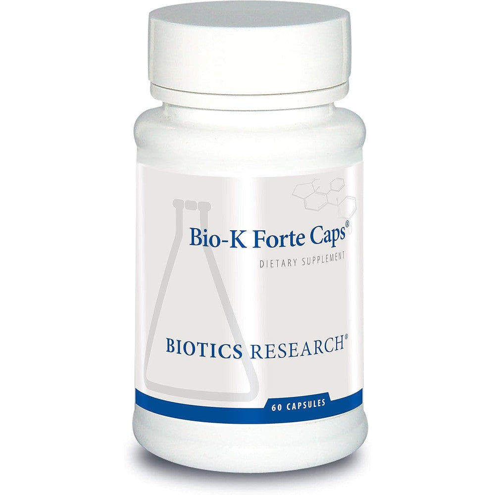 Biotics Research Bio K Forte Caps 60 capsules front bottle view for heart health