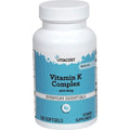 Vitacost Vitamin K Complex 400 Mcg 180 Softgels Front View Bottle