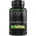 SmarterVitamins Vitamin K2 MK7 front view supplement bottle packaging