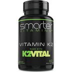 SmarterVitamins Vitamin K2 MK7 front view supplement bottle packaging