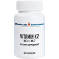 Relentless Improvement Vitamin K2 MK4 Plus MK7 front view of product bottle packaging