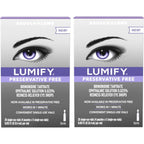 LUMIFY Redness Reliever Preservative Free Eye Drops front packaging for eye care.
