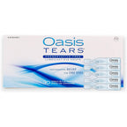 Oasis Tears Preservative Free Lubricant Eye Drops front view for dry eye relief