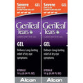 GenTeal Severe Lubricant Eye Gel front packaging for dry eye relief.