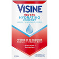 Visine Red Eye Hydrating Comfort front bottle view for fast redness relief.