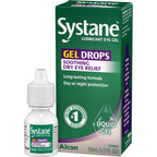 Systane Lubricant Eye Gel Drops 10ml front view for dry eye relief