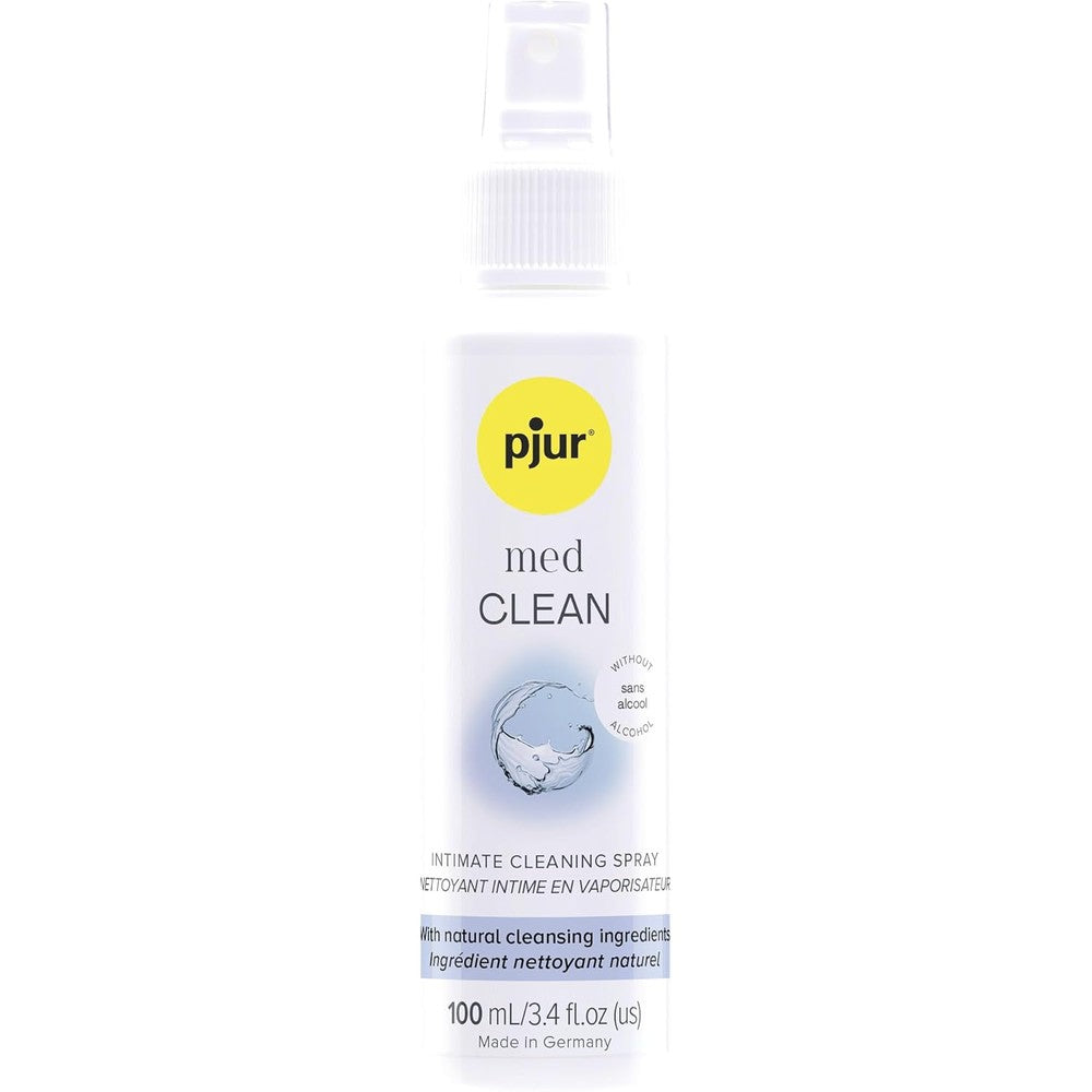 Pjur Med Clean Intimate Spray front view alcohol free hygiene cleanser