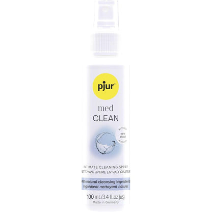 Pjur Med Clean Intimate Spray front view alcohol free hygiene cleanser