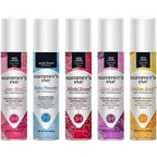 Summer's Eve Feminine Cleansing Spray Variety Pack front view featuring five colorful bottles.