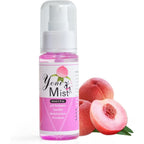 Aromlife Peach Yoni Mist front view feminine hygiene spray.