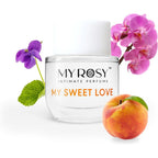 MyRosy My Sweet Love Intimate Perfume Oil front view for feminine deodorization.