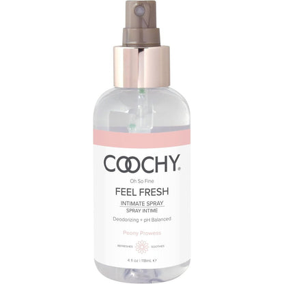 Coochy Intimate Feminine Spray Peony Prowess front view for feminine hygiene