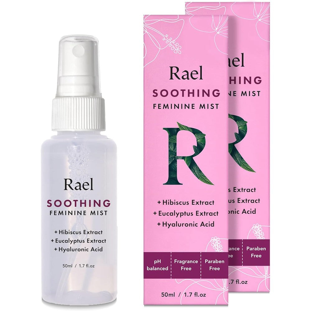 Rael Soothing Intimate Feminine Mist front view authentic USA imported skincare.