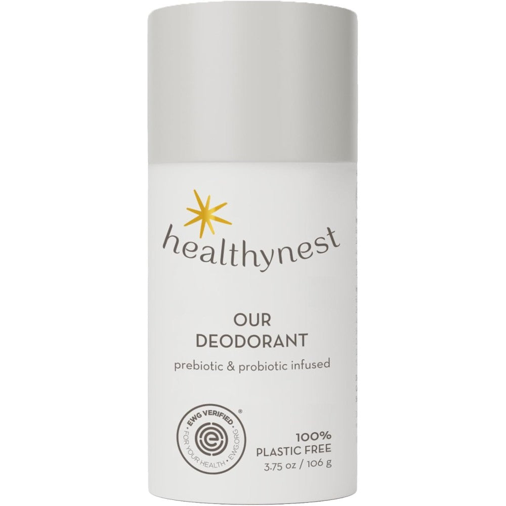 HealthyBaby Our Deodorant front view pregnancy safe skincare.
