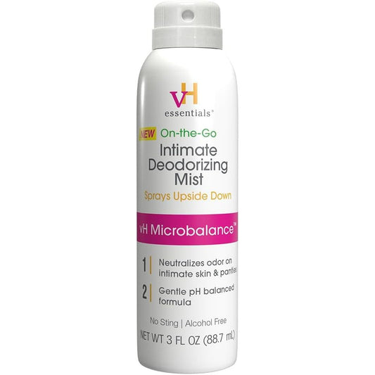 vH essentials Feminine Spray front view 3 fluid ounce bottle