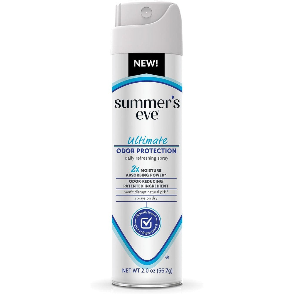 Summer's Eve Ultimate Odor Control Daily Feminine Spray 2 Ounce front view