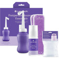 Lansinoh Bounce Back Postpartum Bundle front view showing 16 piece gift set