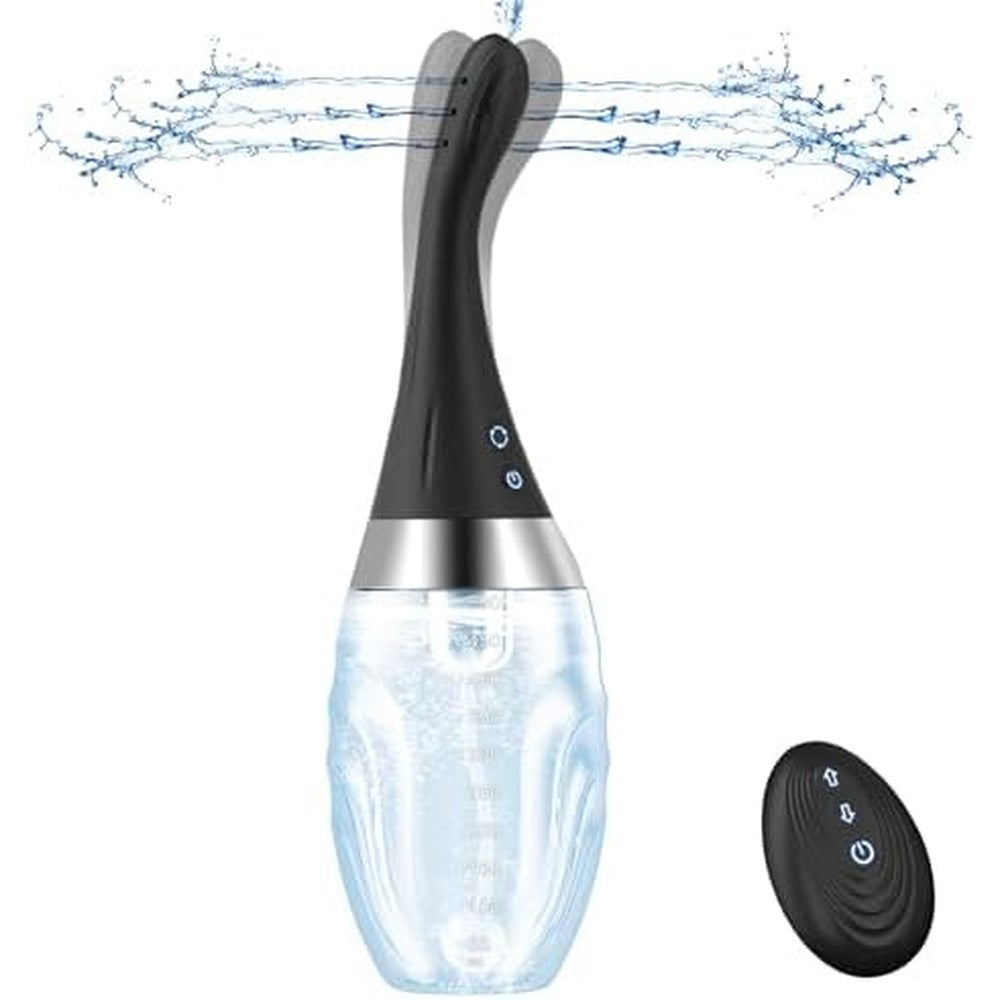 Mixiuall Automatic Electric Enema Bulb front view for colon cleansing.