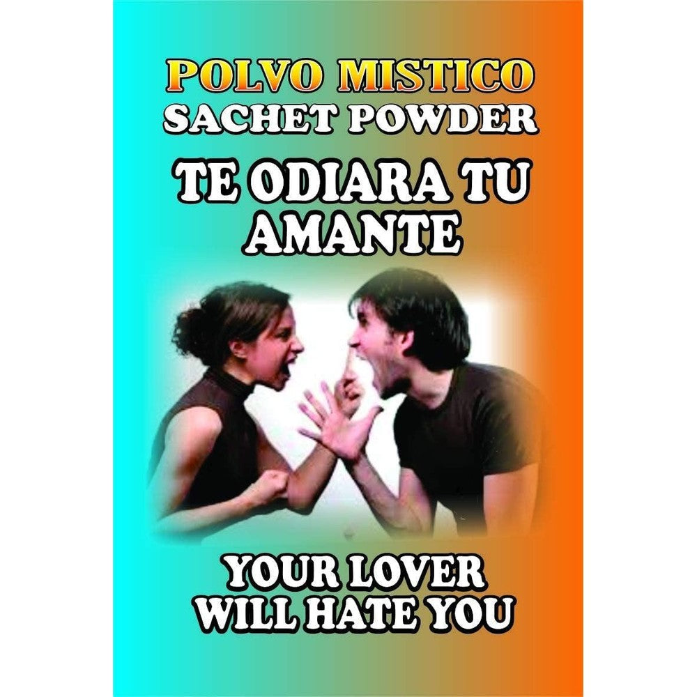 Brybradan Your Lover Will Hate You Sachet Powder front view authentic spiritual ritual supply.