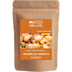 Blessfull Healing Organic Boswellia Serrata Powder front view 300 gram container for joint support.