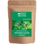 Blessfull Healing Organic Patchouli Leaves Powder front view for aromatherapy