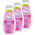Vagisil Odor Block Deodorant Powder pack of 3 front view for feminine freshness.